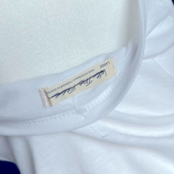 NWOT Free People One Way or Another One Shoulder Cotton Tank White L Beachy - Picture 8 of 12